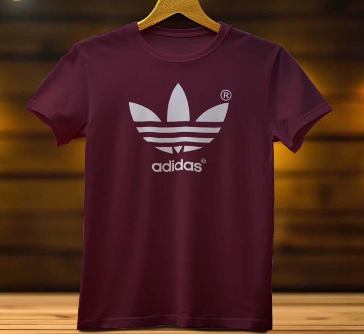ADIDAS Logo funny Mens Tshirt Size USA