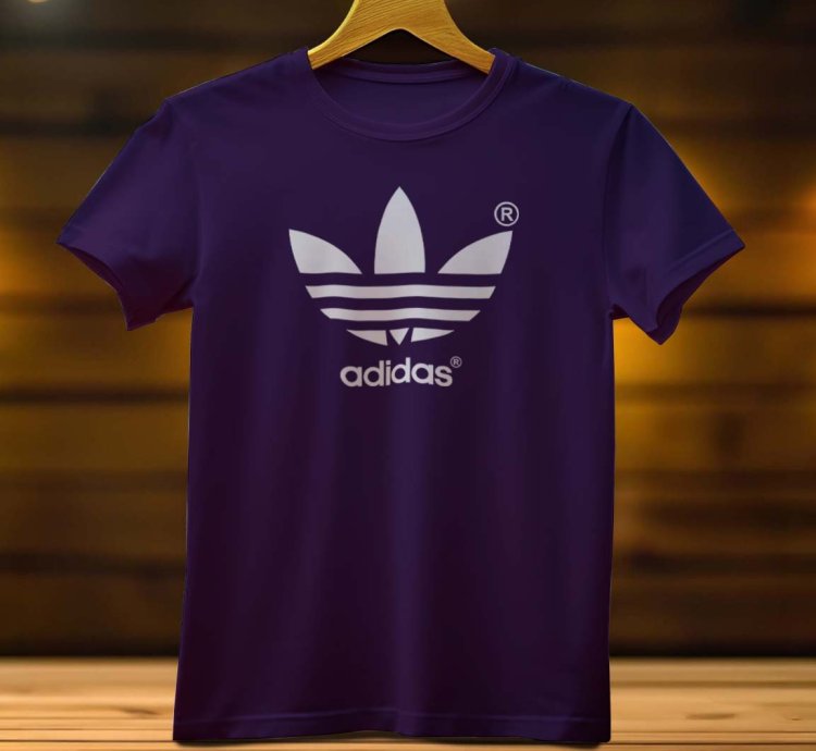 ADIDAS Logo funny Mens Tshirt Size USA