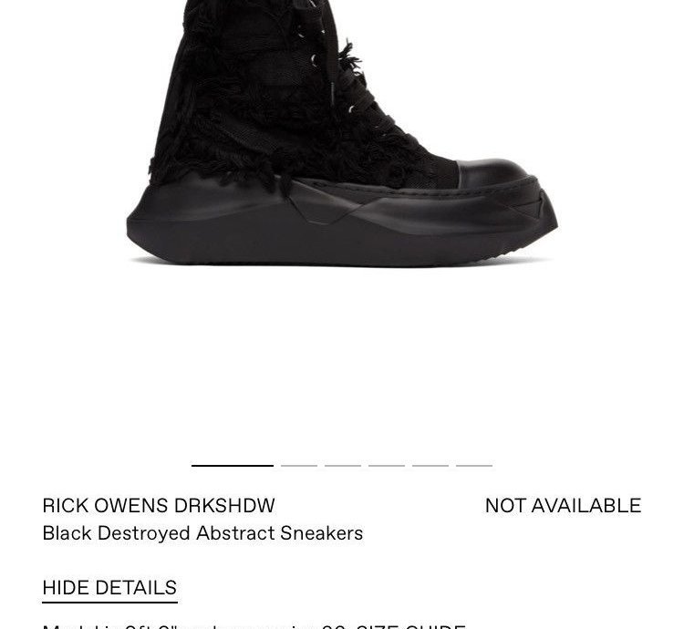 NEW TRIPLE BLACK DISTRESSED RAMONES DRKSHDW ABSTRACT 43