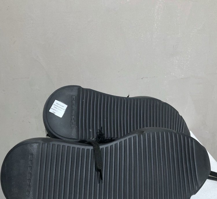 NEW TRIPLE BLACK DISTRESSED RAMONES DRKSHDW ABSTRACT 43