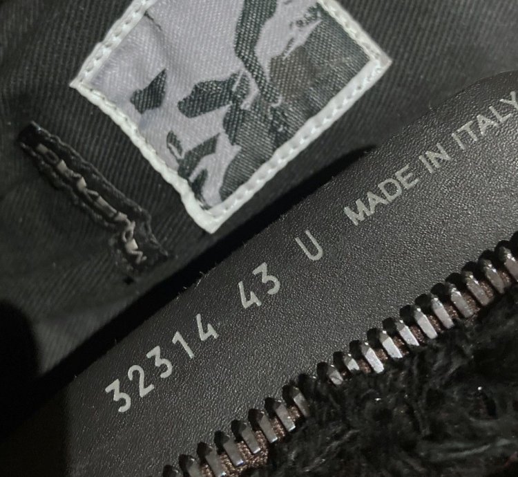 NEW TRIPLE BLACK DISTRESSED RAMONES DRKSHDW ABSTRACT 43
