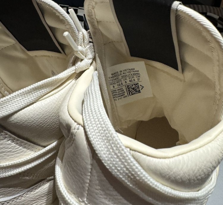 NEW TURBOWPN DRKSHDW CONVERSE RICK OWENS EGRET SZ 9 42