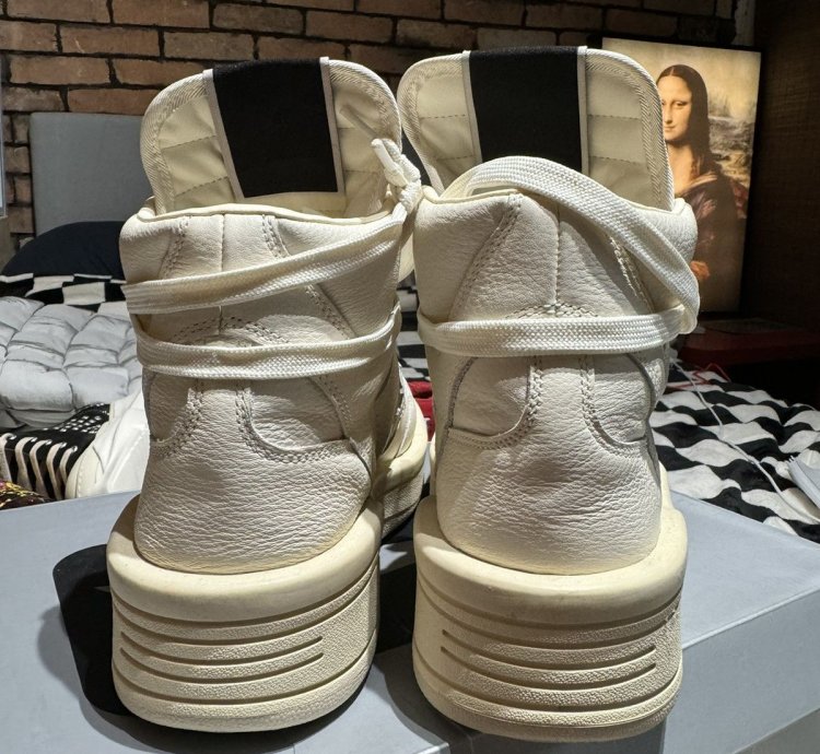 NEW TURBOWPN DRKSHDW CONVERSE RICK OWENS EGRET SZ 9 42