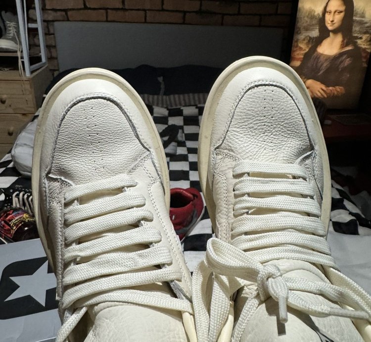 NEW TURBOWPN DRKSHDW CONVERSE RICK OWENS EGRET SZ 9 42
