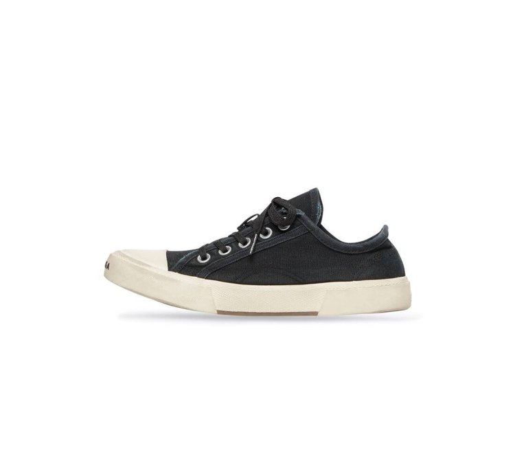 o1mt1gz0225 Paris Low Top Sneakers in Black White