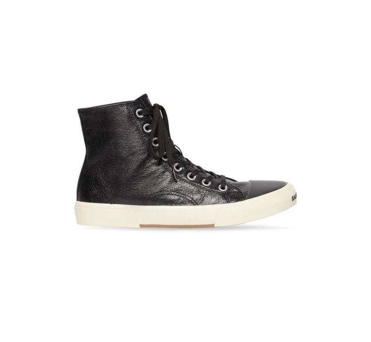 o1s1wg110624 Paris High Top Sneakers in Black