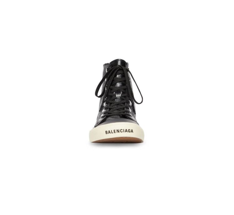 o1s1wg110624 Paris High Top Sneakers in Black