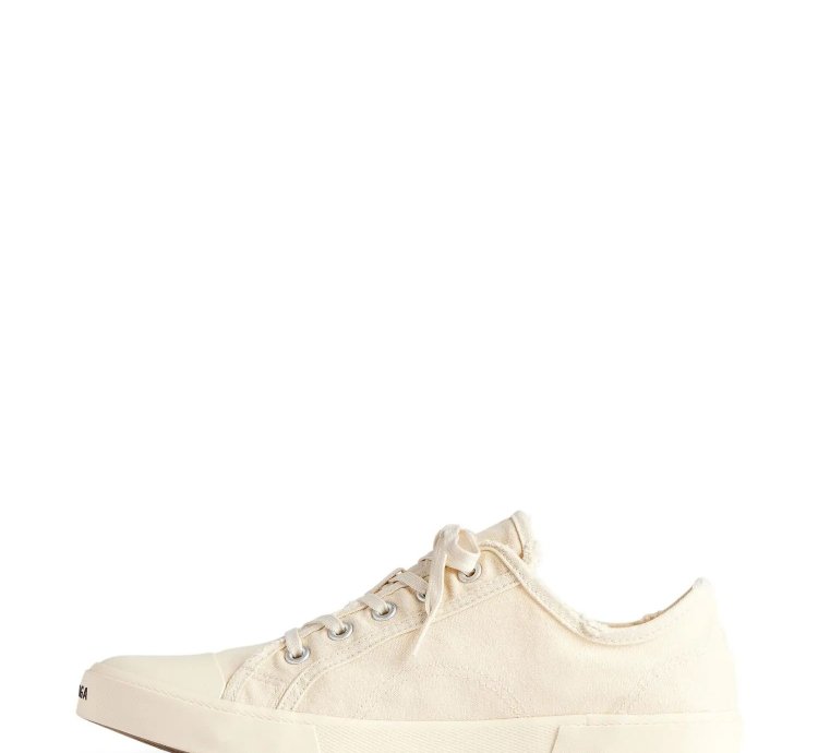 o1srvl11e0325 Paris Low Top Sneakers in Beige