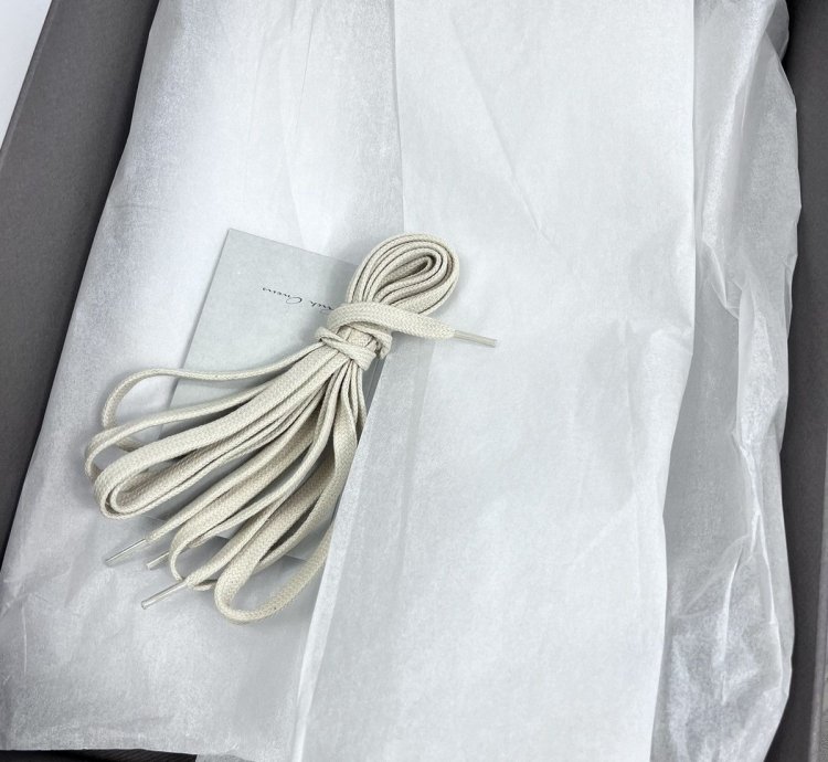 Off white vintage suede sneakers