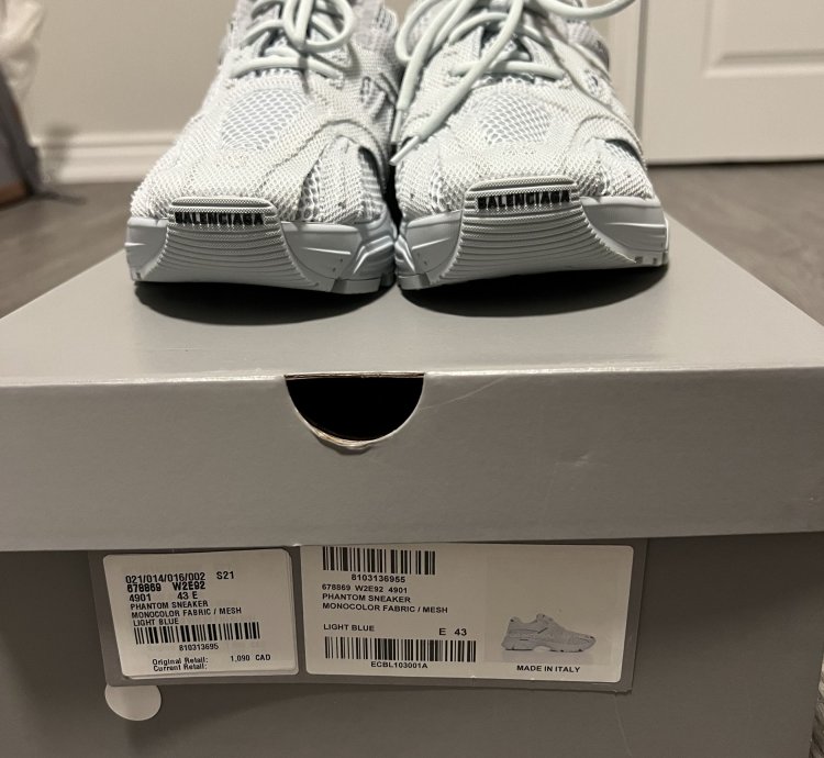 Phantom Sneaker Mesh Light Blue