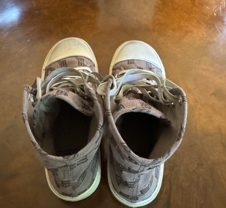 Rare Balenciaga Gucci Monogram Sneakers - 41 (New )