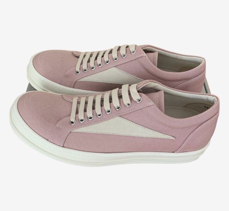 RARE RICK OWENS DRKSHDW Pink Vans SZ 40