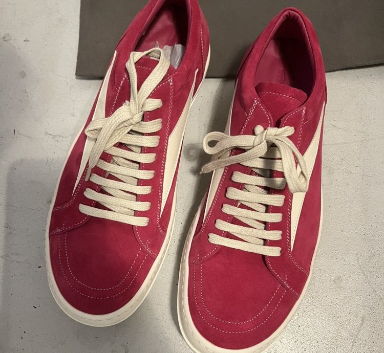 RARE Rick Owens SS23 Edfu Pink Vans