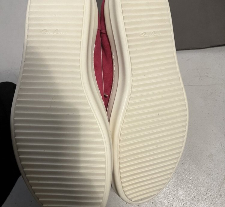 RARE Rick Owens SS23 Edfu Pink Vans