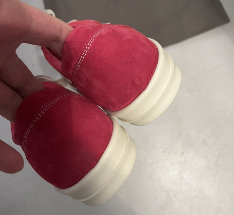 RARE Rick Owens SS23 Edfu Pink Vans