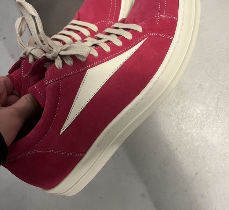 RARE Rick Owens SS23 Edfu Pink Vans
