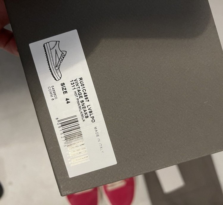 RARE Rick Owens SS23 Edfu Pink Vans