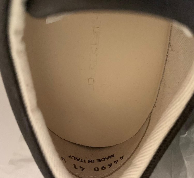 RARE Rick Owens VANS Vintage sneaker SZ 41