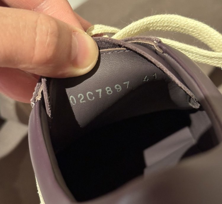 Rare Rick Owens Vintage Sneaks in Amethyst