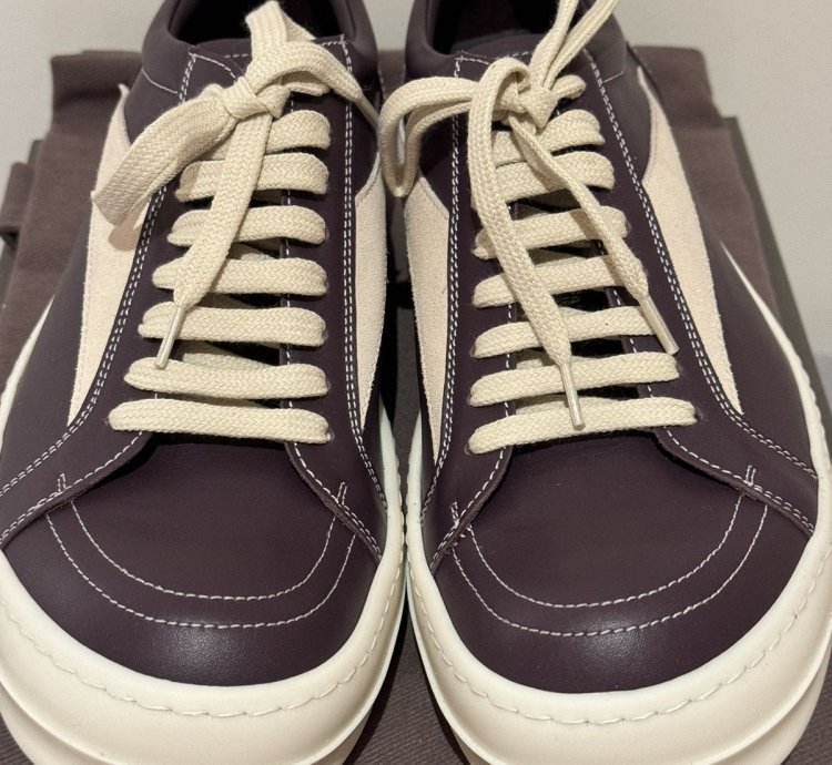 Rare Rick Owens Vintage Sneaks in Amethyst