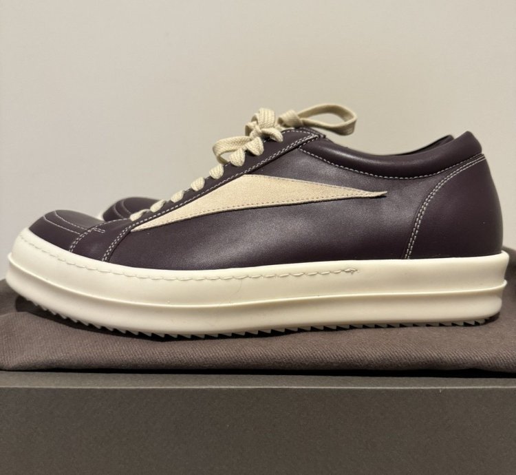 Rare Rick Owens Vintage Sneaks in Amethyst