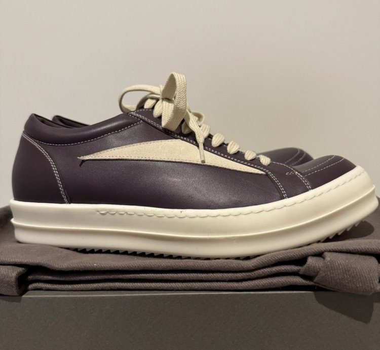 Rare Rick Owens Vintage Sneaks in Amethyst
