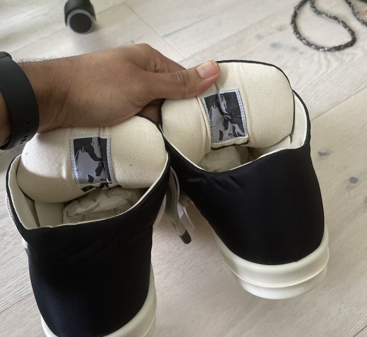 RARE SIZE 15 RICK OWENS JUMBO LACE PUFFER LOW
