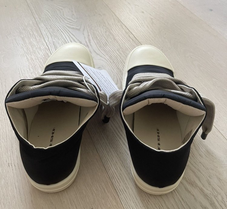 RARE SIZE 15 RICK OWENS JUMBO LACE PUFFER LOW