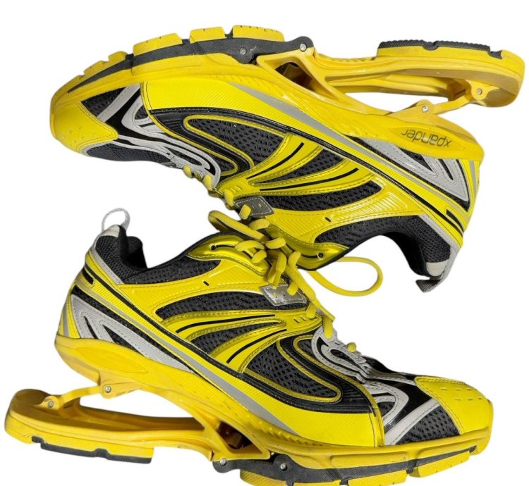 RARE Yellow Lightning -Pander ( Pander) Heel Sneaker