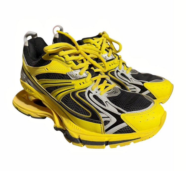 RARE Yellow Lightning -Pander ( Pander) Heel Sneaker