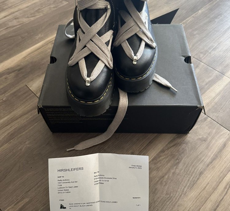 Rick Owen Dr Martens