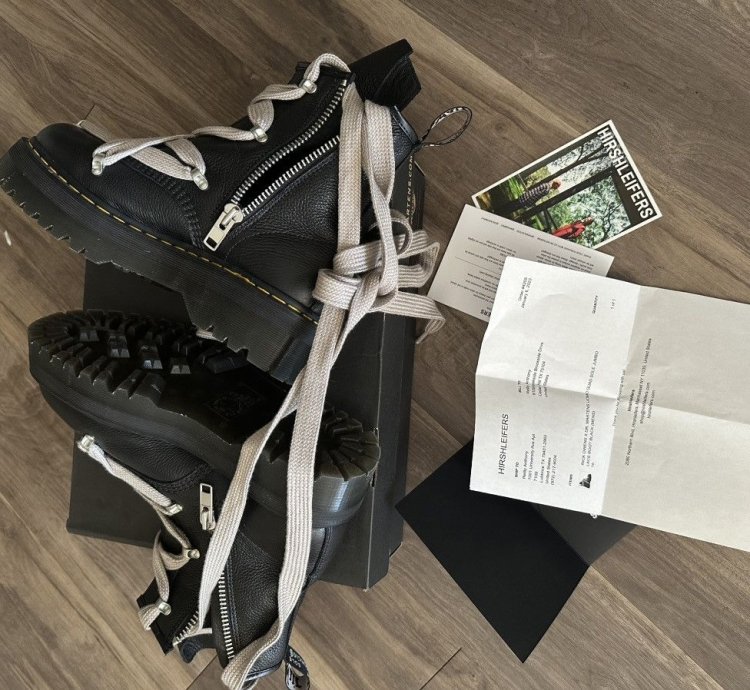 Rick Owen Dr Martens