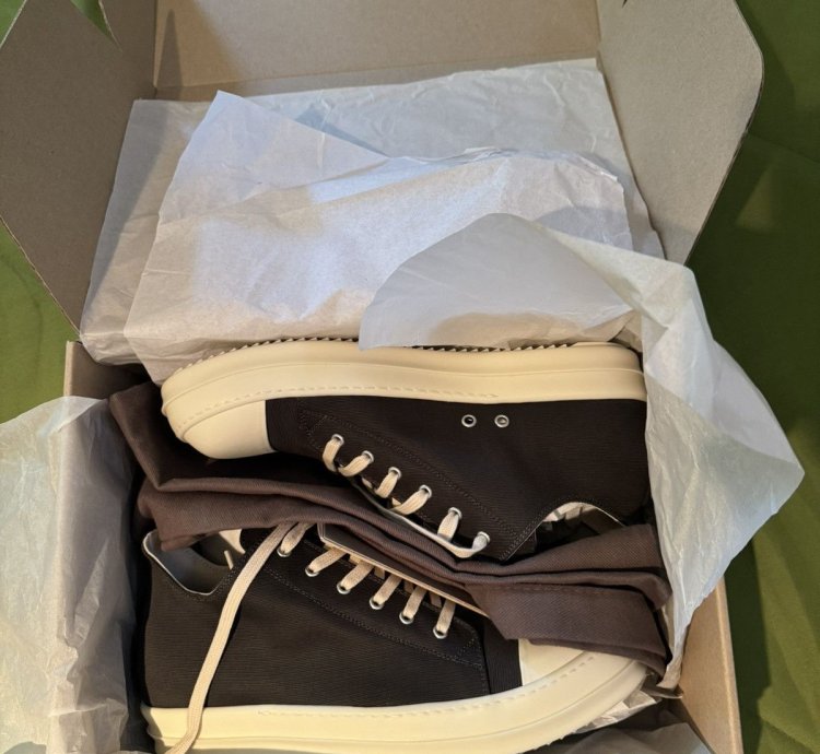 Rick Owen DRKSHDW Dark Dust Low Ramones Sneake