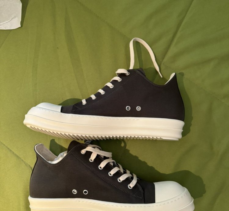Rick Owen DRKSHDW Dark Dust Low Ramones Sneake