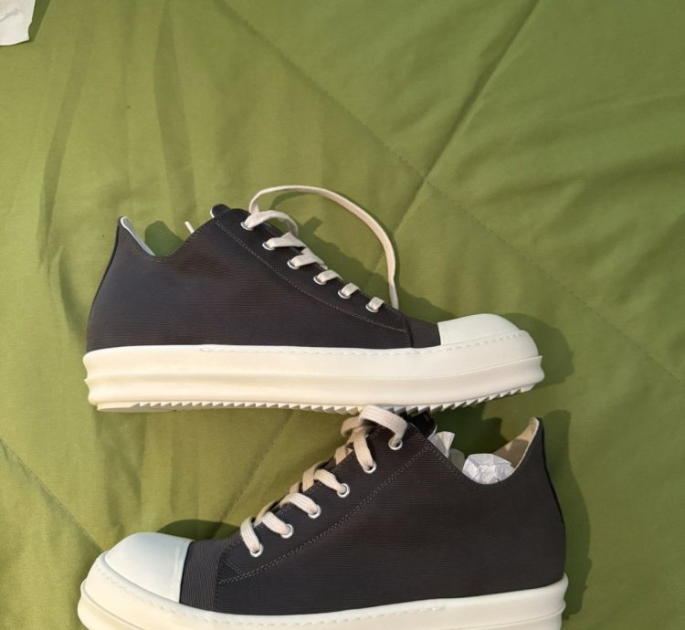 Rick Owen DRKSHDW Dark Dust Low Ramones Sneake