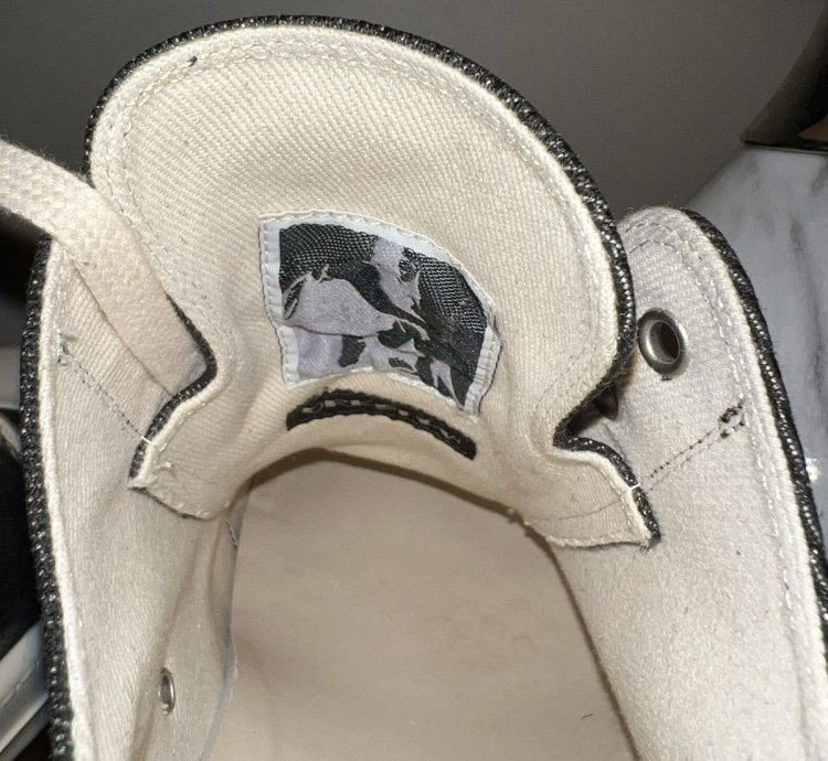 Rick Owen DRKSHDW Low Black Foil Denim