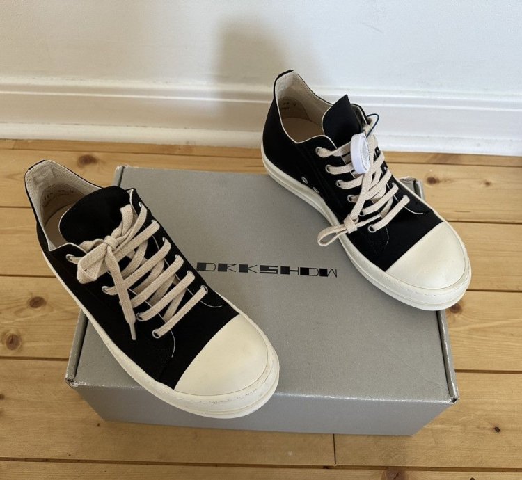 Rick Owen Drkshdw Ramones low 40 new