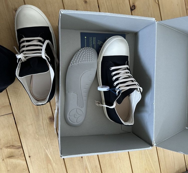 Rick Owen Drkshdw Ramones low 40 new