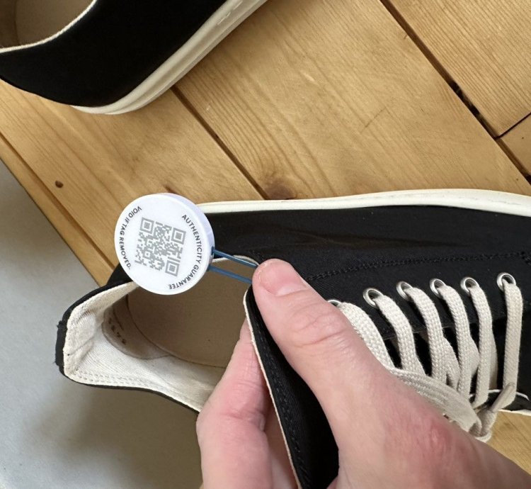 Rick Owen Drkshdw Ramones low 40 new