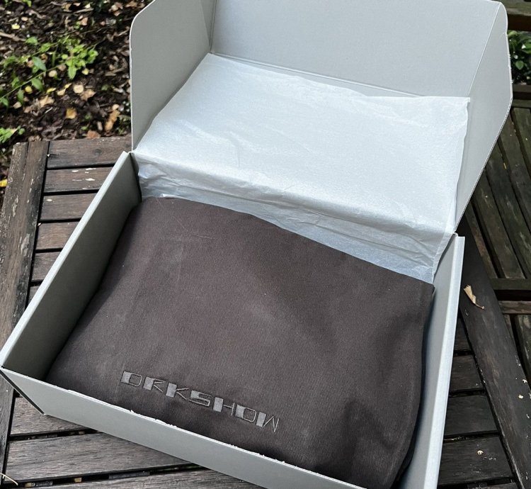 Rick owen drkshdw vintage sneaker overdyed DU01C6803