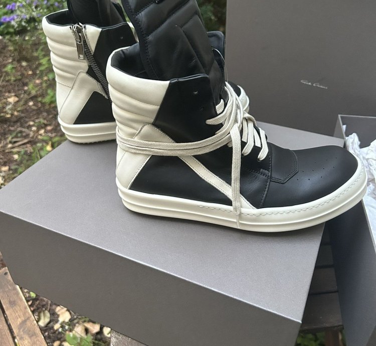 Rick Owen geobasket shoes RU02C7894 LPO