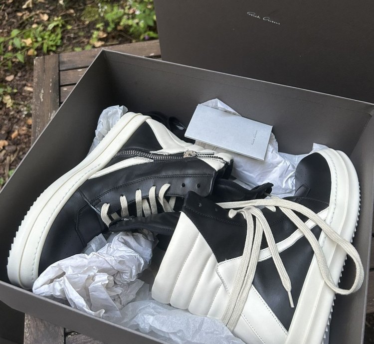 Rick Owen geobasket shoes RU02C7894 LPO