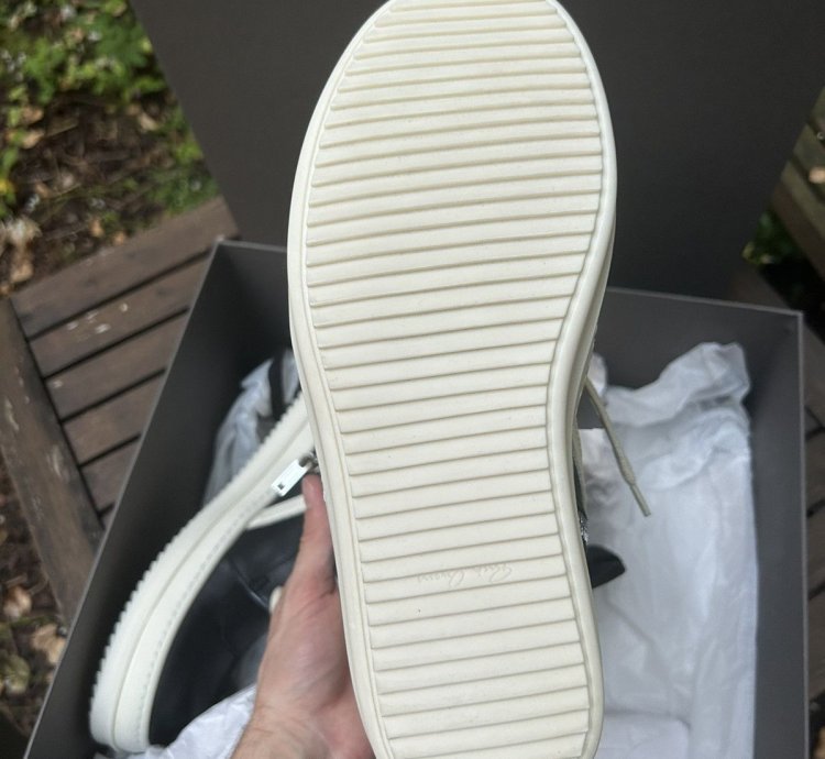 Rick Owen geobasket shoes RU02C7894 LPO