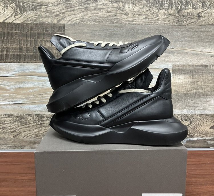 Rick Owen Geth Runner Black 45 12