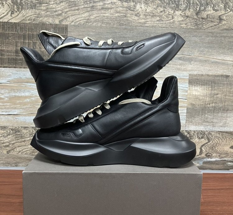 Rick Owen Geth Runner Black 45 12