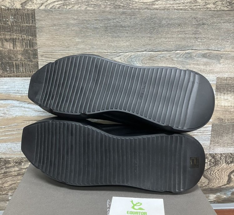 Rick Owen Geth Runner Black 45 12