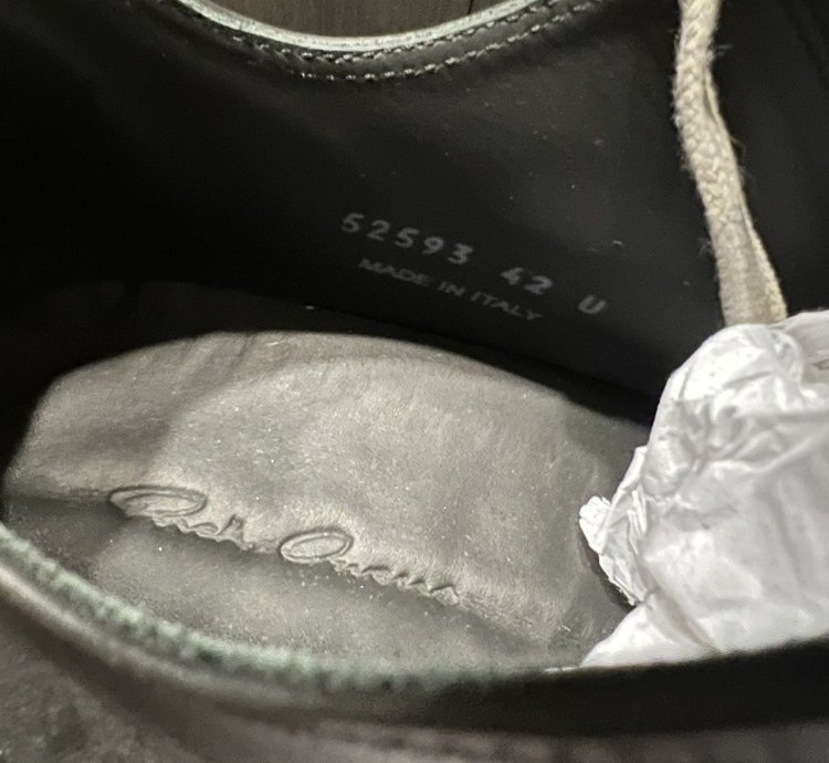Rick Owen Porterville Low Sneakers