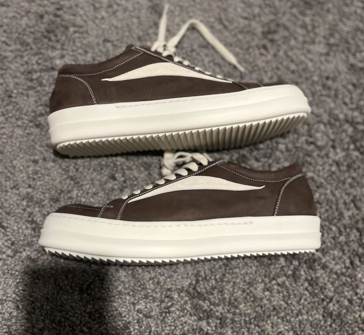 Rick Owen Porterville Vintage Fawn Milk - Brand New
