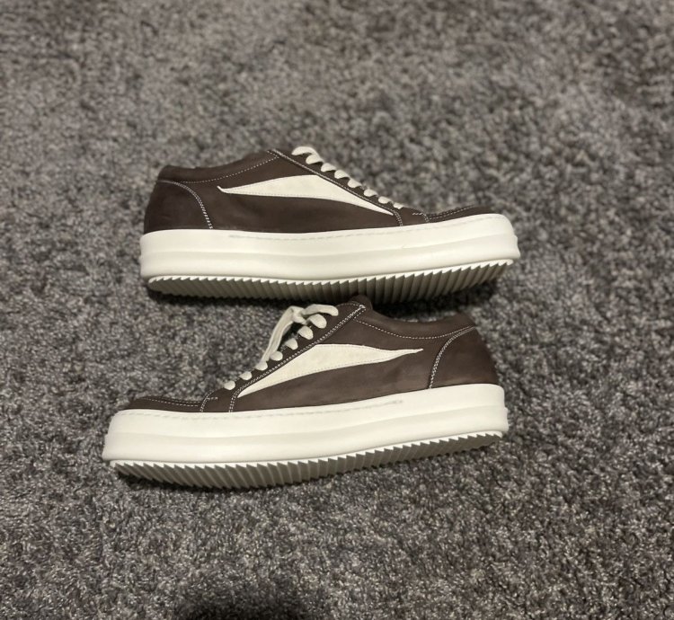 Rick Owen Porterville Vintage Fawn Milk - Brand New