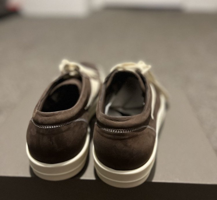Rick Owen Porterville Vintage Fawn Milk - Brand New